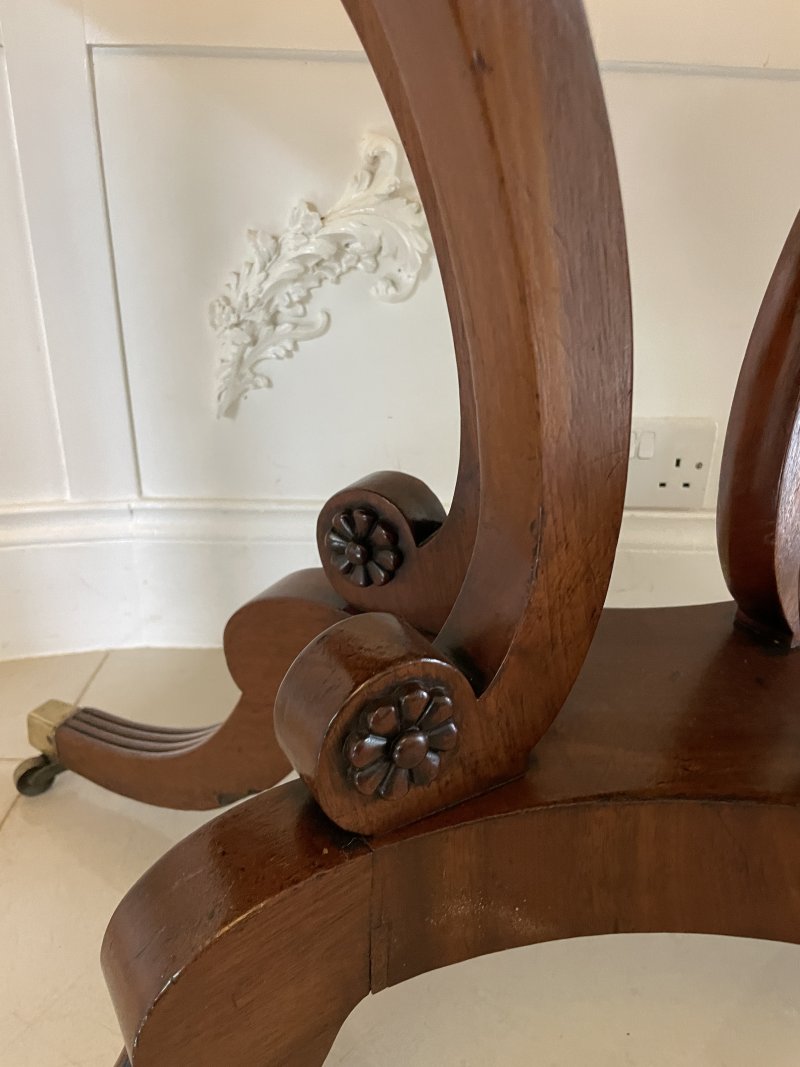 Antique Regency Quality Mahogany Card Table - Image 8